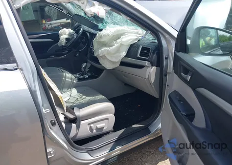 2017 Toyota Highlander Xle from USA, damaged, VIN 5TDJZRFH0HS512698